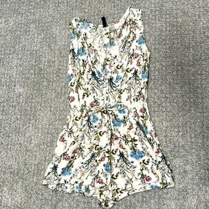 Floral H&M Romper Size 4